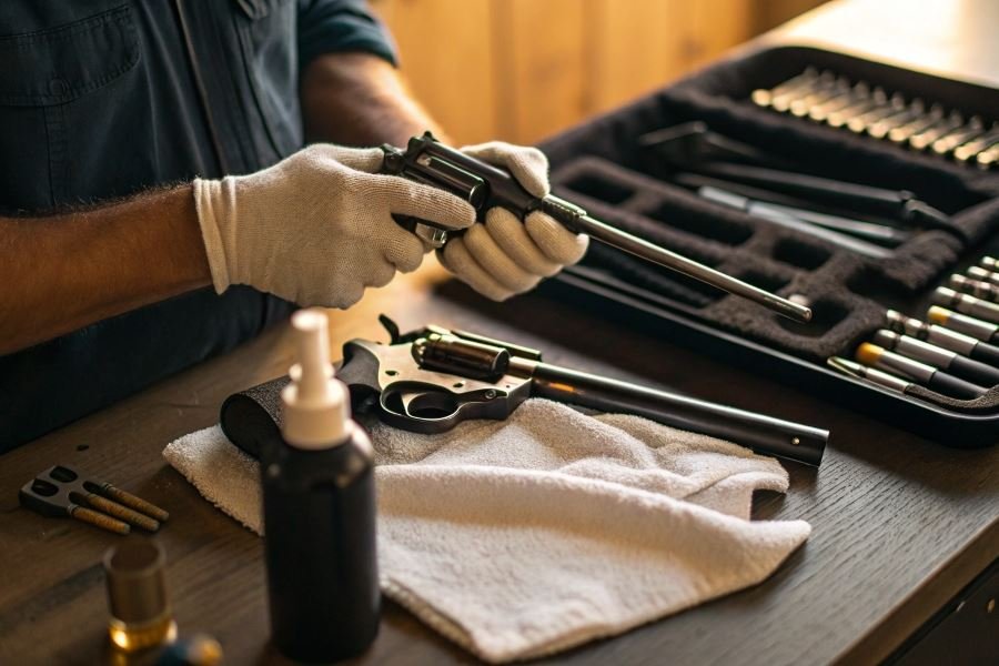 731-pneumatic-revolver-maintenance-precision-art